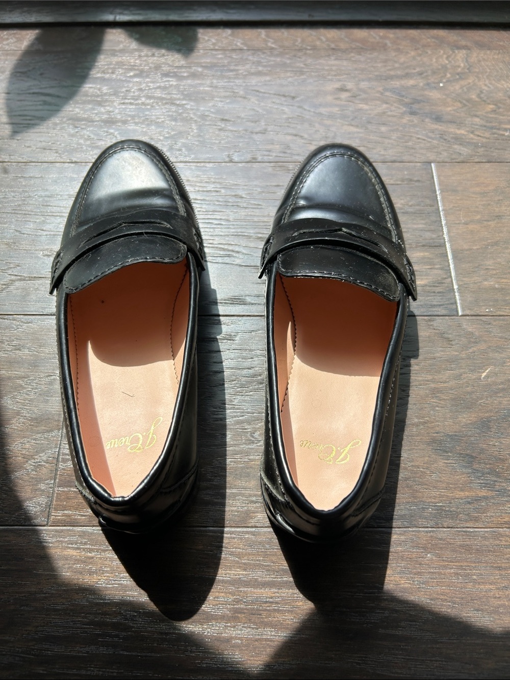 J Crew Leather Loafers 6.5